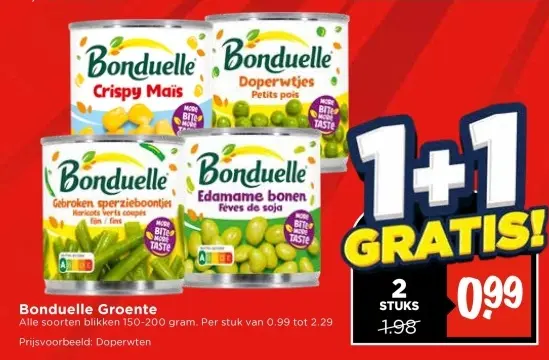 Bonduelle Groente