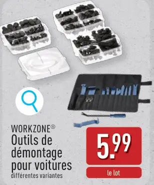 Offre: Outils de démontage pour voitures