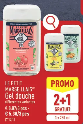 Offre: Gel douche