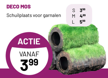 Aanbieding: DECO MOS Schuilplaats voor garnalen