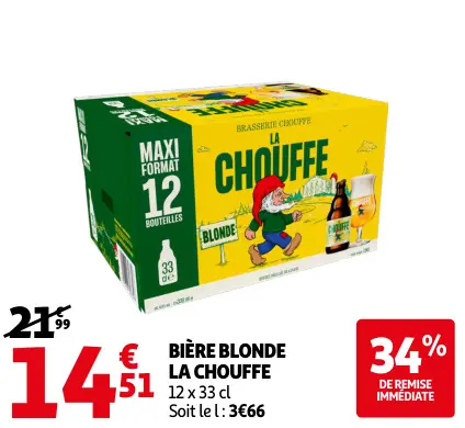 Promotie: Bière blonde