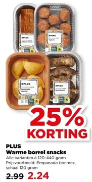 Aanbieding: Warme borrel snacks