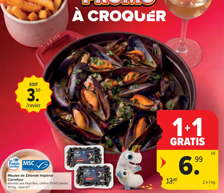 Offre: Moules de Zélande Impérial