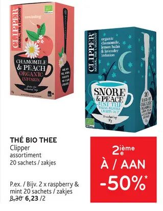 Offre: Thé bio thee