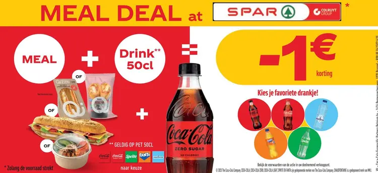Aanbieding: Meal deal