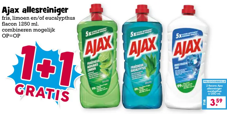 Aanbieding: Ajax allesreiniger