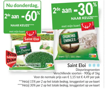 Promotie: Diepvriesgroenten