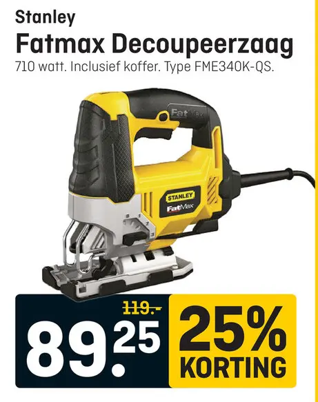 Aanbieding: Fatmax Decoupeerzaag