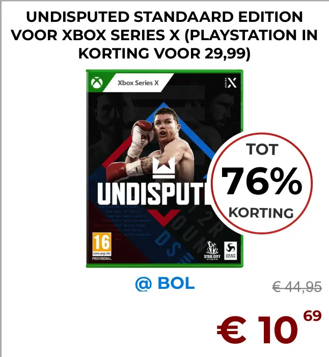 Aanbieding: Undisputed standaard edition