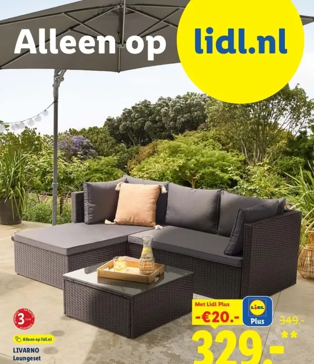 Aanbieding: Loungeset