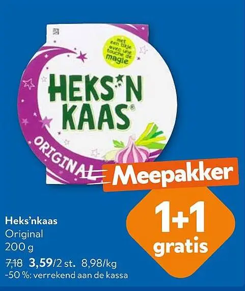 Promotie: Heks'nkaas Original