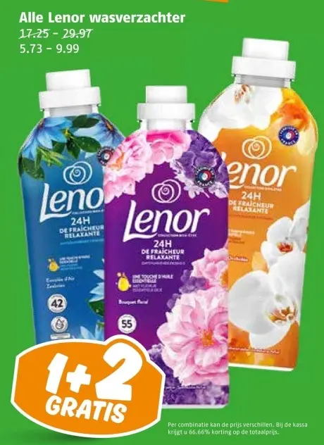 Aanbieding: Lenor Wasverzachter