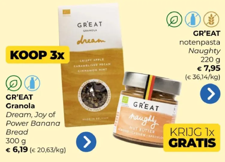 Promotie: Granola Dream, Joy of Power Banana Bread