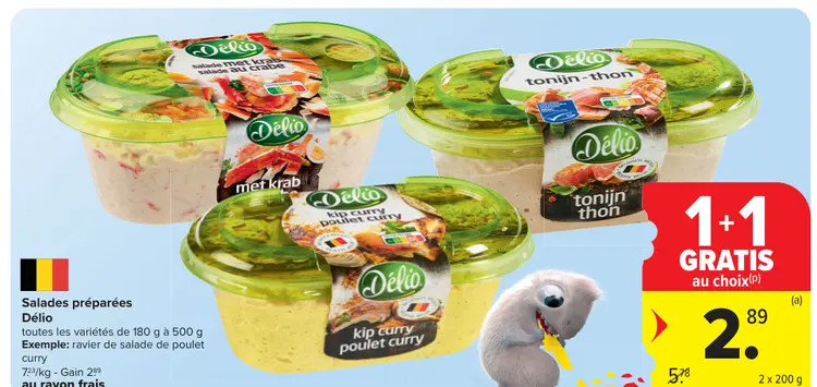 Offre: Salades préparées