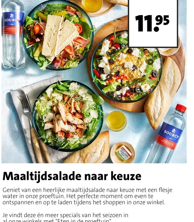 Aanbieding: Maaltijdsalade naar keuze