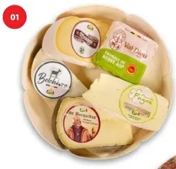 Aanbieding: Kaasplankje met Belgische kazen.