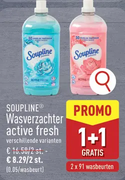 Aanbieding: SOUPLINE® Wasverzachter active fresh