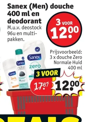 Promotie: douche en deodorant