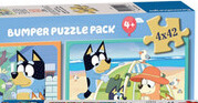 Aanbieding: Ravensburger puzzel Bluey 4 x 42 stukjes