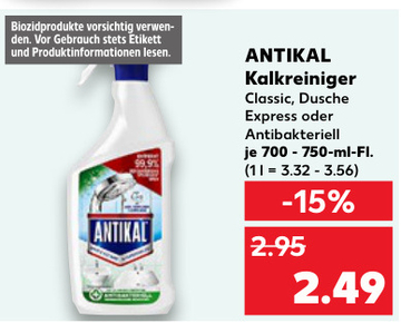 Aanbieding: ANTIKAL Kalkreiniger Classic, Dusche Express 