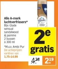 Aanbieding: Alle A-merk luchtverfrissers