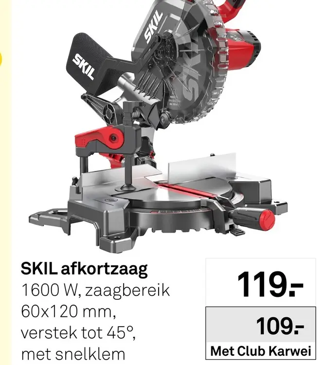 Aanbieding: afkortzaag