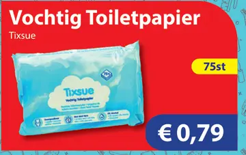 Aanbieding: Vochtig Toiletpapier