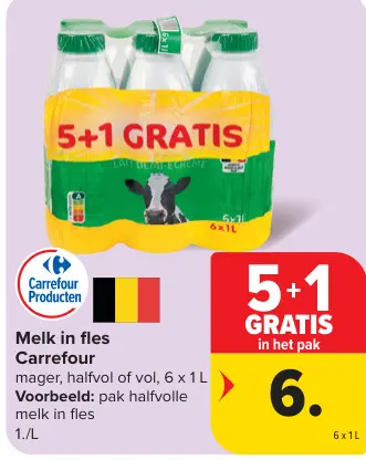Promotie: Melk in fles