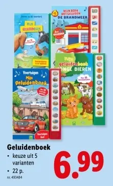 Promotie: Geluidenboek