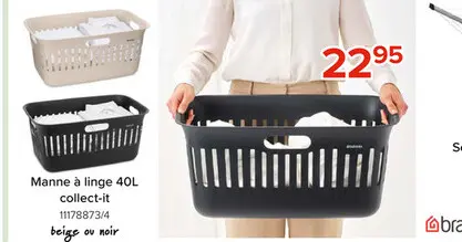 Offre: Manne à linge