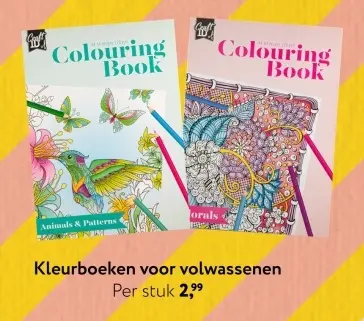 Aanbieding: Kleurboeken voor volwassenen