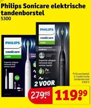 Aanbieding: Philips Sonicare elektrische tandenborstel
