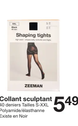 Offre: Collant sculptant