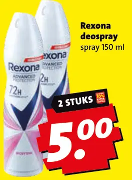 Aanbieding: Rexona deospray