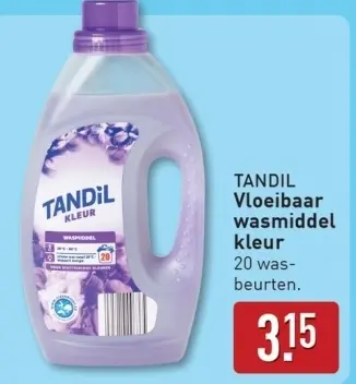Aanbieding: Vloeibaar wasmiddel kleur