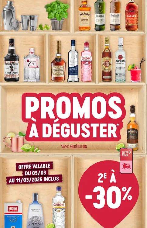 Offre: Promos à déguster