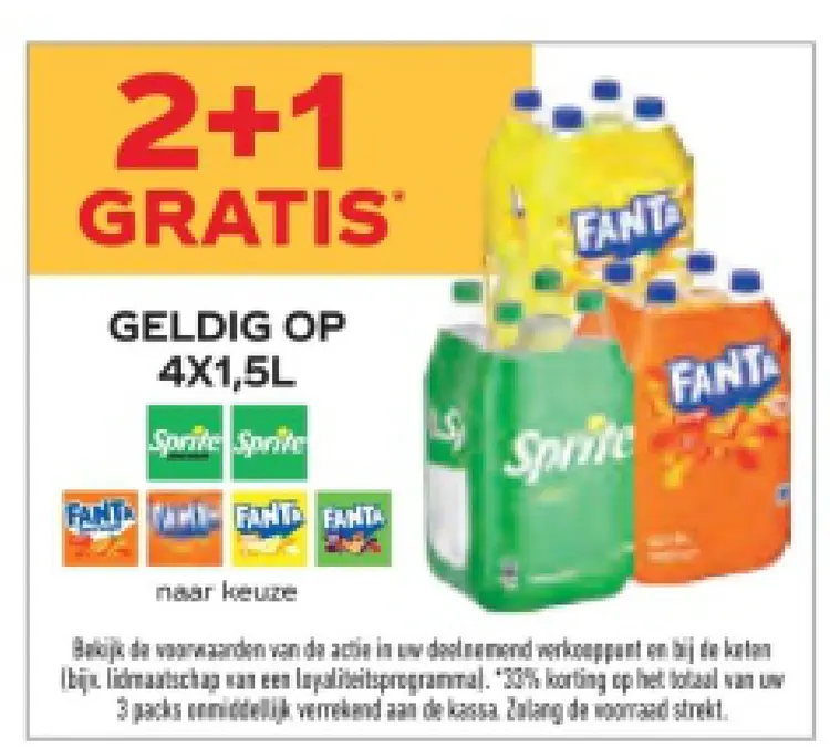 Promotie: Fanta & Sprite