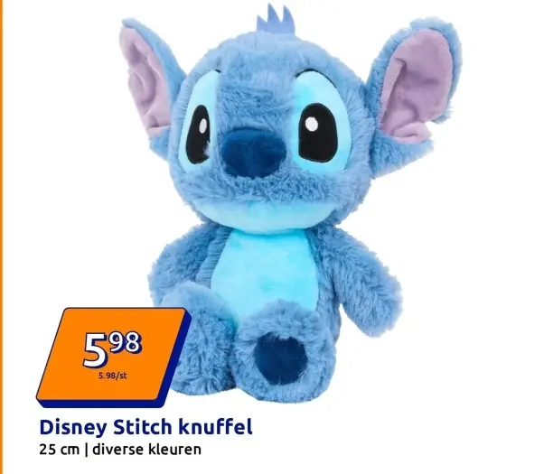 Aanbieding: Disney Stitch knuffel