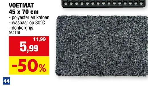 Promotie: Voetmat