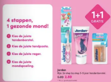 Aanbieding: step by step 3-5 jaar tandenborstel