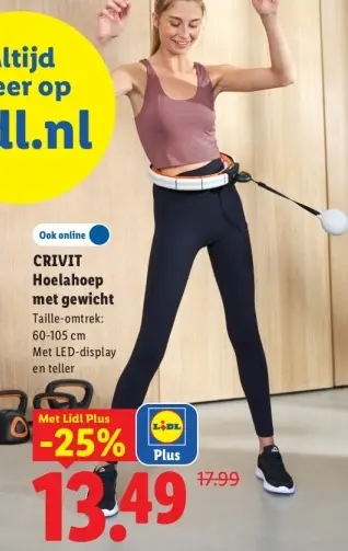 Aanbieding: Hoelahoep met gewicht