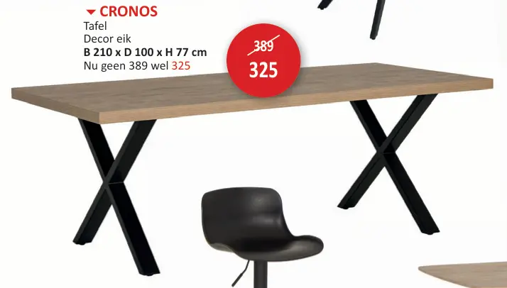 Promotie: Cronos Tafel