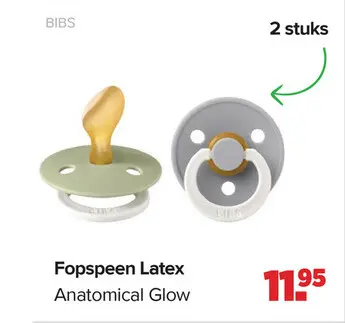 Aanbieding: Fopspeen Latex