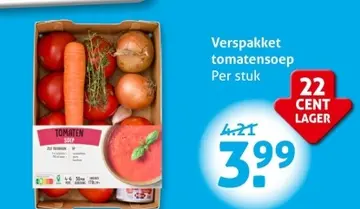 Aanbieding: Verspakket tomatensoep
