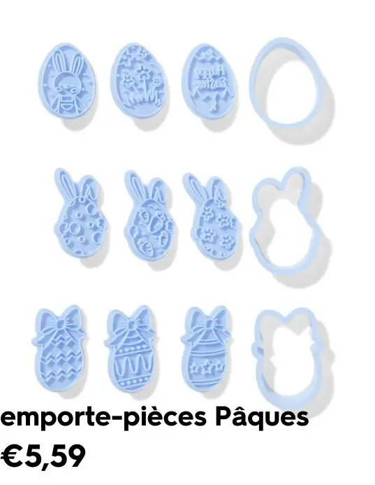Offre: emporte-pièces Pâques