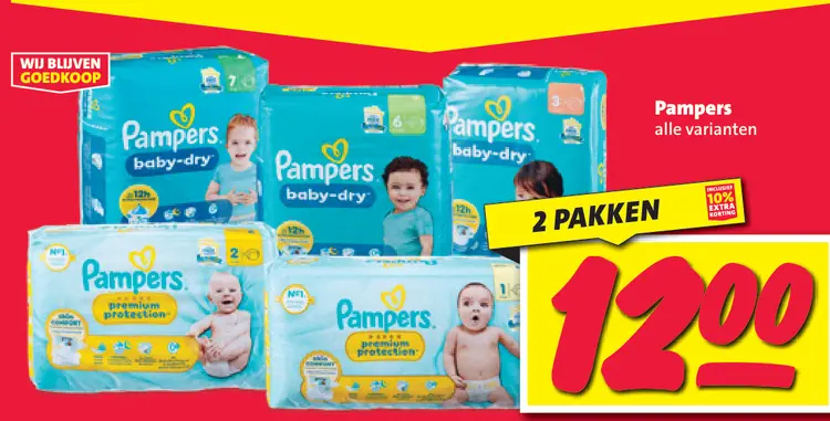 Aanbieding: Pampers