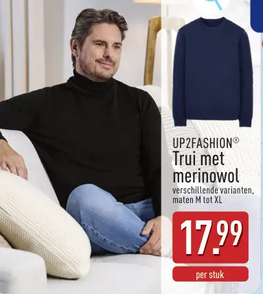 Aanbieding: Trui met merinowol