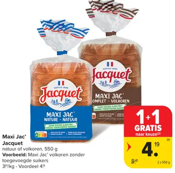 Aanbieding: Maxi Jac' Jacquet