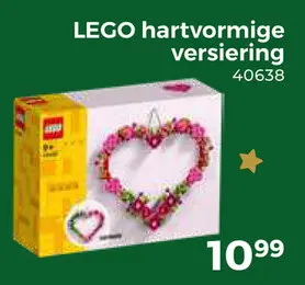 Aanbieding: hartvormige versiering