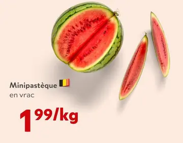 Offre: Minipastèque
